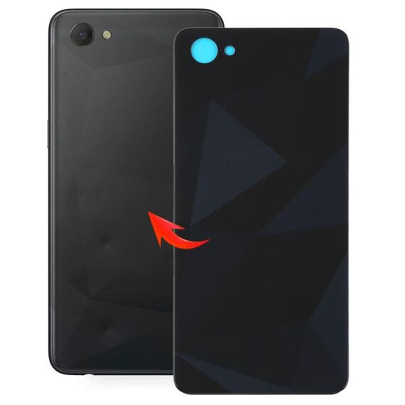 Per OPPO F7 / A3 Cover posteriore (nero)