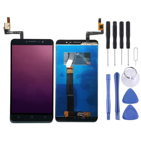 Assemblaggio completo schermo LCD e digitalizzatore per Alcatel A3 XL 9008 / 9008X / 9008D / OT9008 (nero)