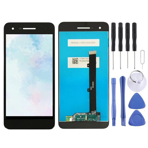 Schermo LCD OEM per Vodafone Smart V8 VFD710 con assemblaggio completo di digitalizzatore (nero)