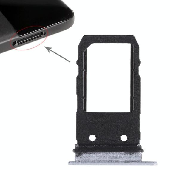 Vassoio scheda SIM per Google Pixel 2 (grigio)