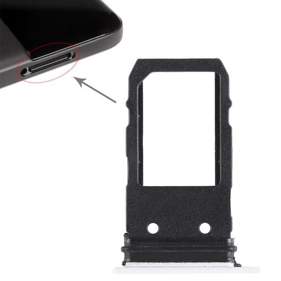 Vassoio scheda SIM per Google Pixel 2 (bianco)