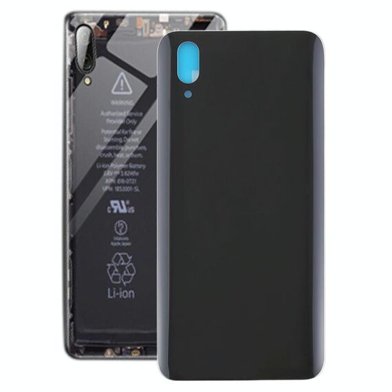 Per Vivo NEX Cover posteriore Impronta digitale anteriore (nero)