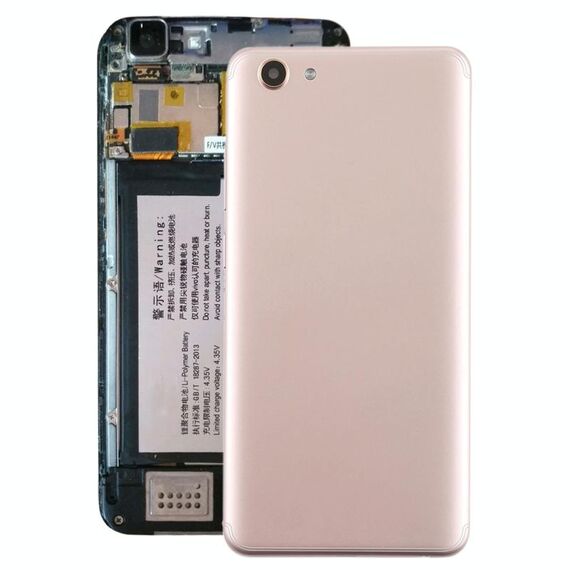 Cover posteriore per Vivo Y71 con tasti laterali dell'obiettivo della fotocamera (oro)