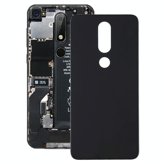 Cover posteriore per Nokia X6 (2018) (nero)