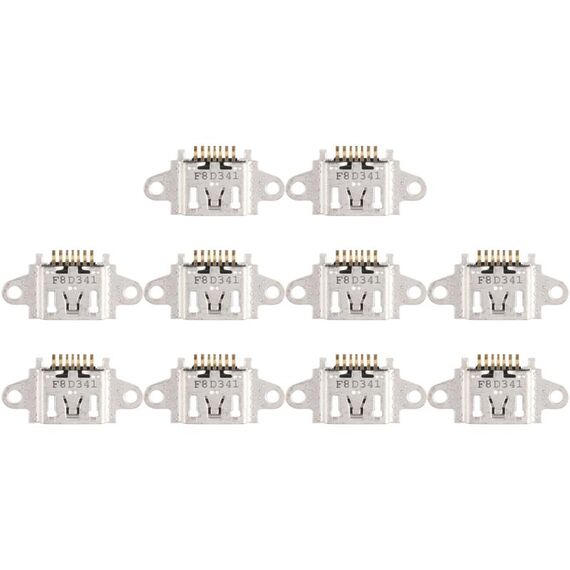 Per OPPO R7 / R7 Plus / A83 / A73 / A79 / A77 10 pezzi Connettore porta di ricarica