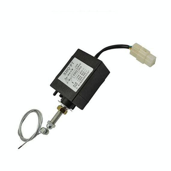 Normalmente chiuso DC 12V / 24V Motore diesel Dispositivo di spegnimento della fiamma Elettrovalvola di arresto del motore XHQ-PT Spegnimento Tipo di tiro Spegnimento magnetico 12V