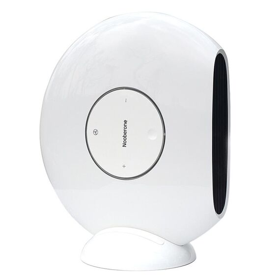 Mini ventilatore invernale da 1000 W Riscaldatore elettrico per uso domestico da tavolo a risparmio energetico, spina americana (bianco)