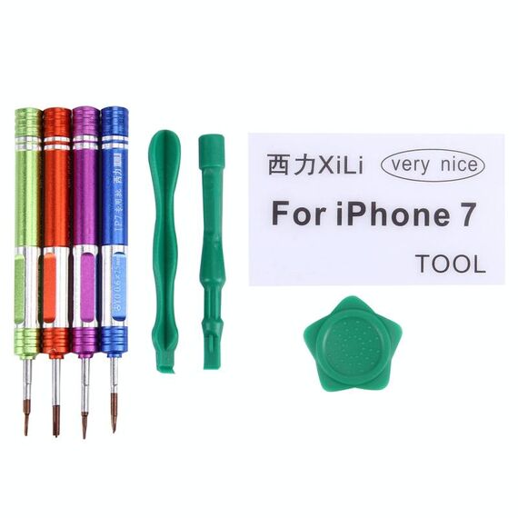 Kit di strumenti aperti per la riparazione di cacciaviti professionali appropriati per iPhone 7 e 7 Plus