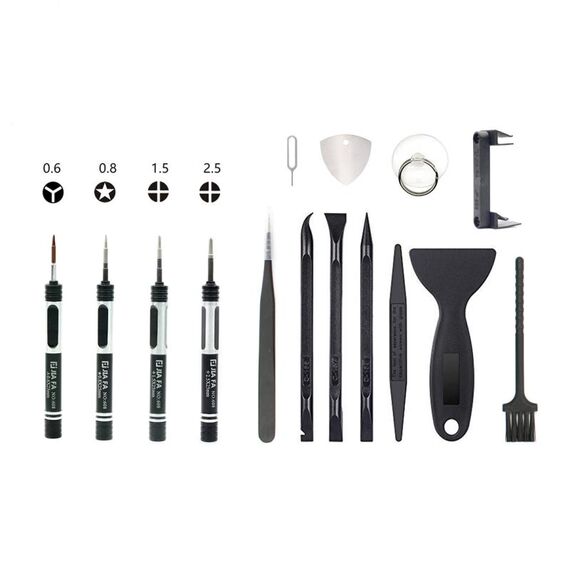 JIAFA JF-8127 Set di strumenti per la riparazione del telefono 15 in 1