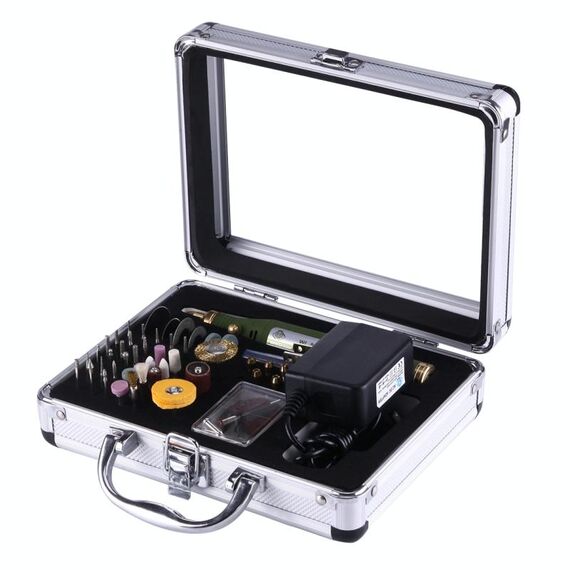 WLXY P-800 Set smerigliatrice per trapano elettrico 80 in 1, 110 V-240 V, spina americana