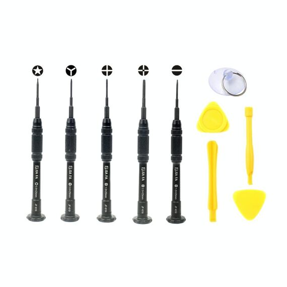 JF-8139 Kit di strumenti di riparazione per smontaggio dedicato per iPhone 10 in 1 in metallo + plastica