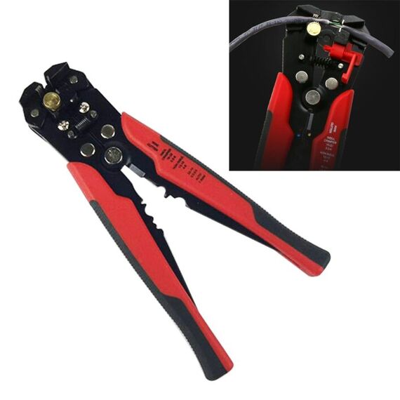 Pinza spelafili multifunzione 5 in 1 pinza spelafili pinza per crimpatura terminale autoregolante, consegna a colori casuali