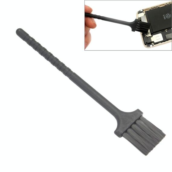 50 PCS JIAFA JF-M13 Spazzola per la pulizia per interni del telefono cellulare (nero)