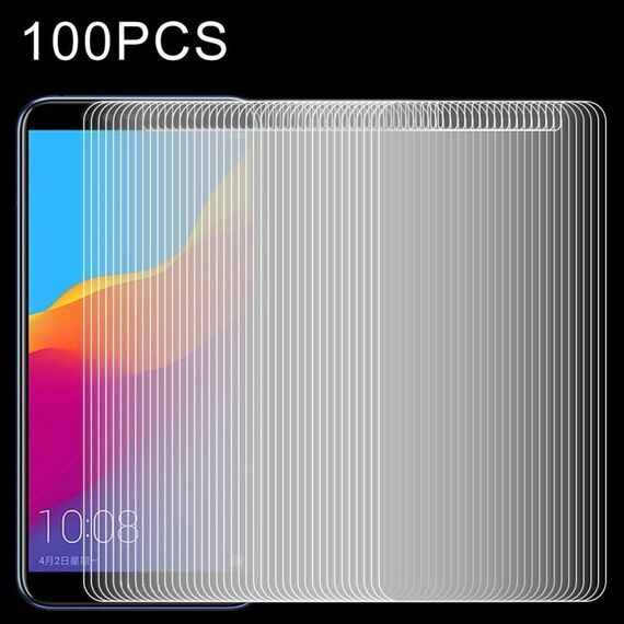 100 PCS 0.26mm 9H 2.5D Pellicola in vetro temperato per Huawei Honor 7A
