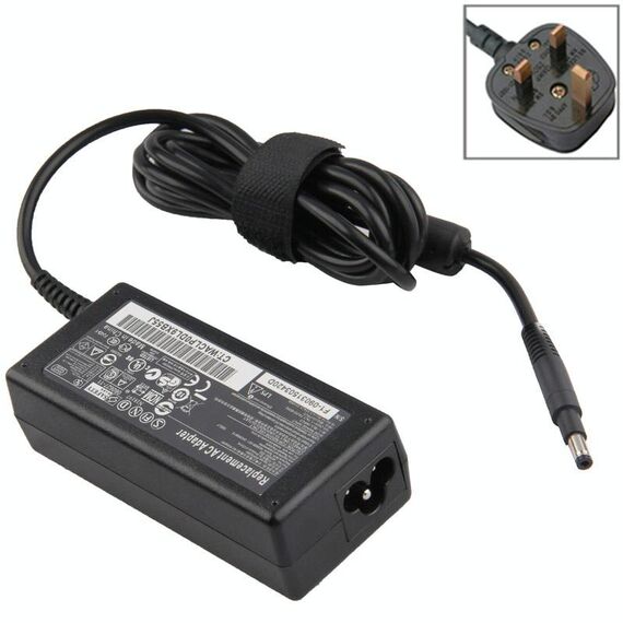 Adattatore CA 4.8 mm x 1.7mm 19v 3.33a per HP Envy / Pavilion / Sleekbook Laptop (tappo del Regno Unito)