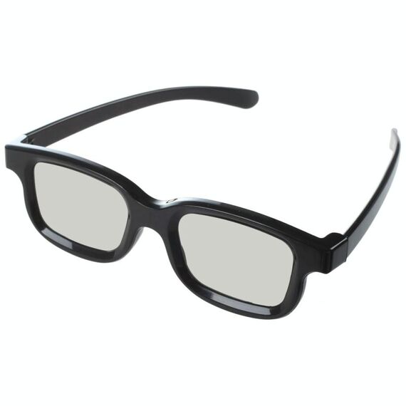 Occhiali polarizzati speciali con pellicola 3D, occhiali 3D stereo senza flash