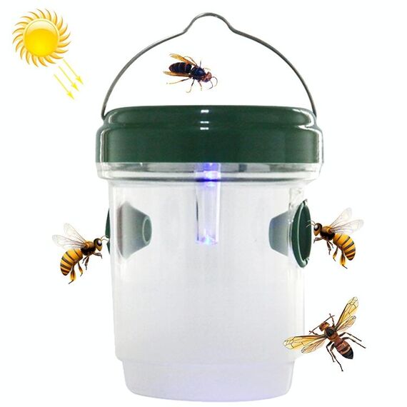 Strumento di controllo degli insetti con cattura di trappole per insetti volanti a LED ad energia solare