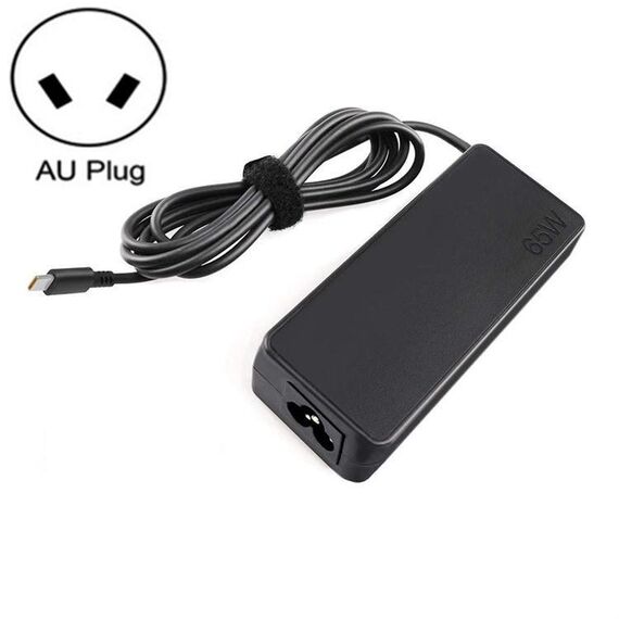20 V 3.25A 65W Adattatore di alimentazione Caricatore Thunder Type-C Cavo portatile portatile, la spina Specifica: AU Plug