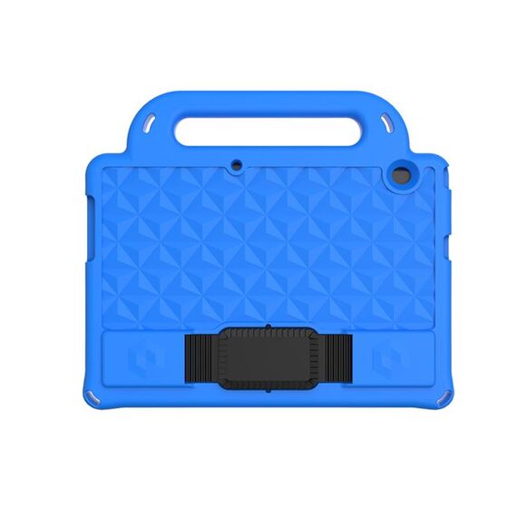 Per Huawei MediaPad T3 10 9.6 pollici serie Diamond Series EVA Anti-caduta Anti-caduta antiurto Anti-Anti-Antifurto Custodia con supporto e cinturino (blu)