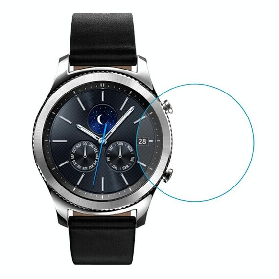 Pellicola in vetro temperato universale diametrale da 35 mm per Galaxy, LG, Sony, Huawei, Garmin