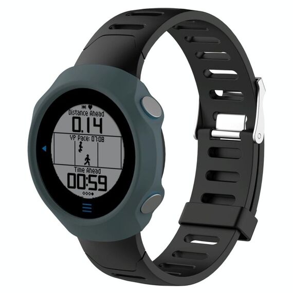 Custodia protettiva in silicone per smartwatch per Garmin Forerunner 610 (ciano)