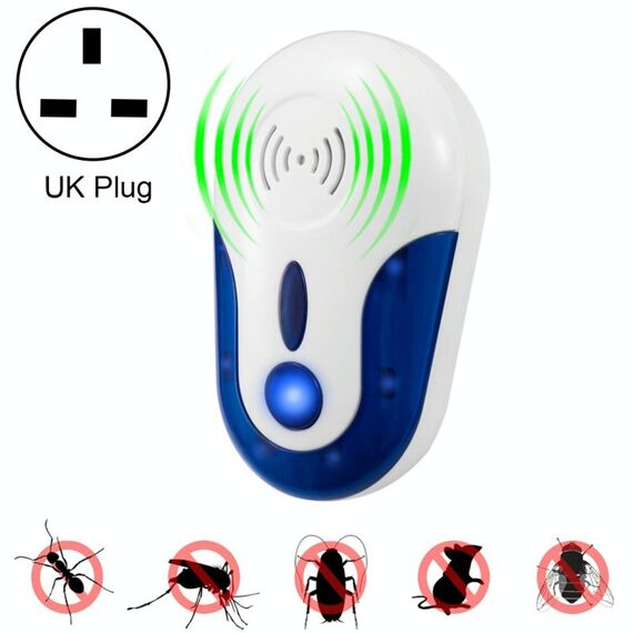 4W Elettronico Ultrasuoni Anti Mosquito Rat Mouse Scarafaggio Insetto Repeller dei Parassiti, AC 90-250V