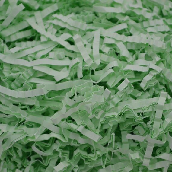 60g RF1101-20 Raffiti Filler Paper Grass Shredded Stropicciato Decorazioni per matrimoni Party Gift Box Filling (Light Green)