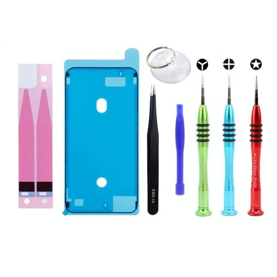 JIAFA JF-8164 Set di strumenti per la riparazione della batteria 8 in 1 per iPhone 8