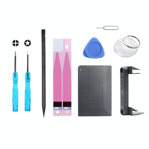 JIAFA JF-8159 Set di strumenti per la riparazione della batteria 9 in 1 per iPhone SE e 5s e 5c e 5