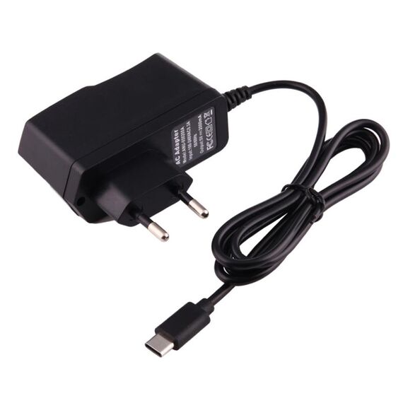 Caricatore per porta USB-C / Type-C 5V 2A per Macbook, Google, LG, Huawei, Nokia, Microsoft, Xiaomi, OnePlus, Letv, Meizu, altri smartphone o tablet, spina europea