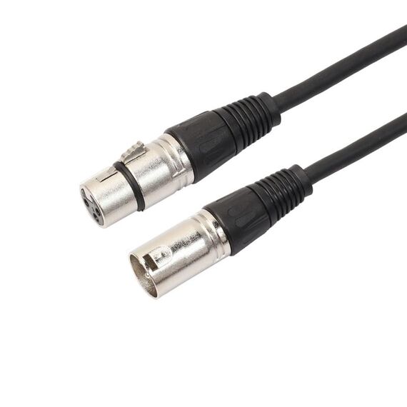 Cavo per microfono XLR maschio a XLR femmina a 3 pin da 1 m