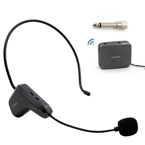Asing WM01 2,4 GHz Wireless Audio Transmissione Pickup Electronic Pickup, Distanza di trasmissione: 50m