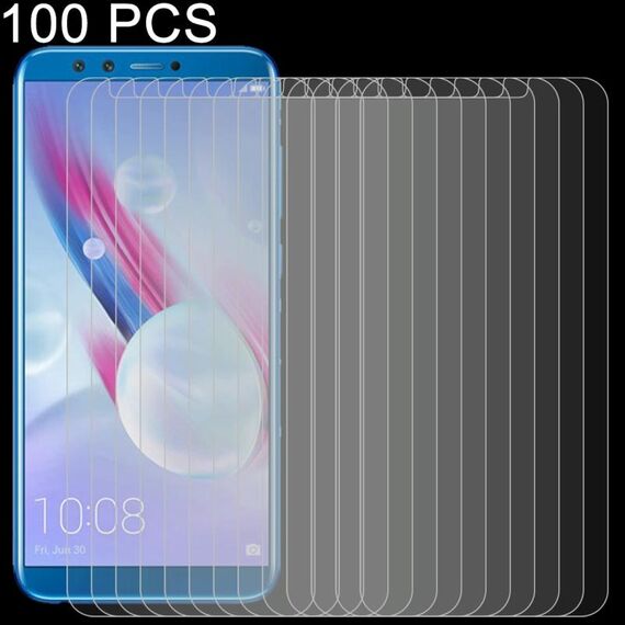 Pellicola in vetro temperato 100PCS 9H 2.5D per Huawei Honor 9 Lite