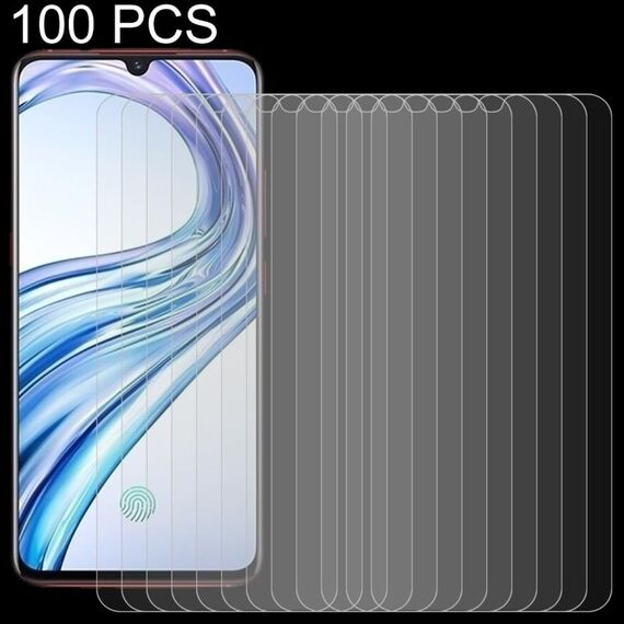 100 PCS 0.26mm 9H 2.5D Pellicola in vetro temperato per vivo X23