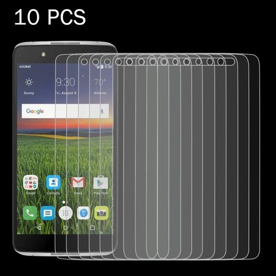 10 PCS per Alcatel Idol 4 0.26mm 9H Durezza superficiale 2.5D Pellicola per schermo in vetro temperato antideflagrante