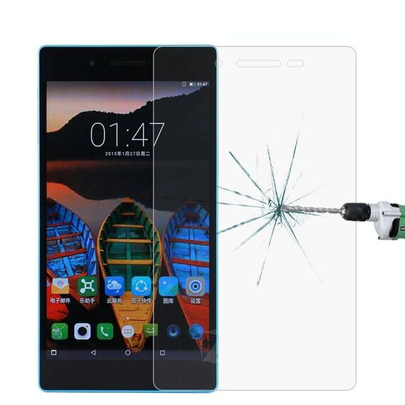 Per Lenovo Tab3 7 Essential / 710F Protezione per schermo in vetro temperato con durezza superficiale 0,3 mm 9H