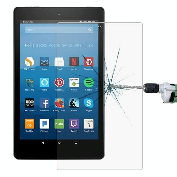 Pellicola in vetro temperato a schermo intero da 0,3 mm 9H per Amazon Kindle Fire HD 8 2016