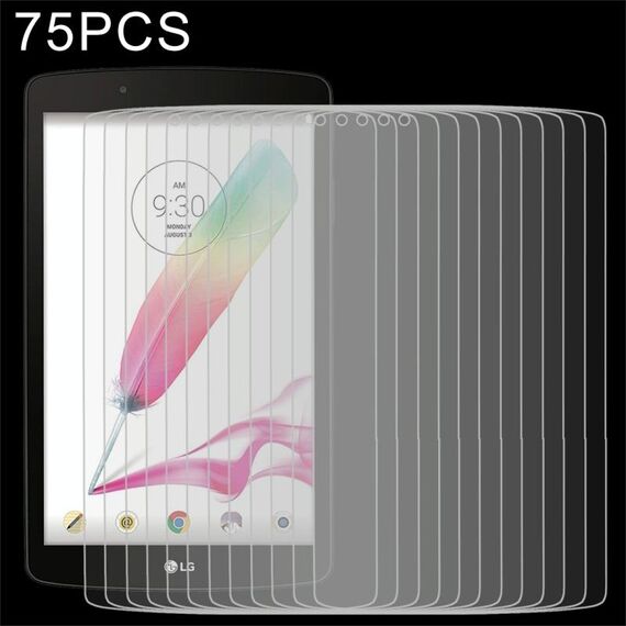 75 PCS 0.3mm 9H Pellicola in vetro temperato a schermo intero per LG G PAD F 8.0 / V495