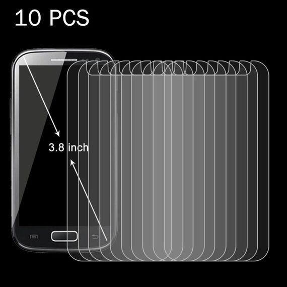 10 PCS 3,8 pollici Cellulare 0,26 mm 9H Durezza superficiale 2.5D Pellicola per schermo in vetro temperato antideflagrante
