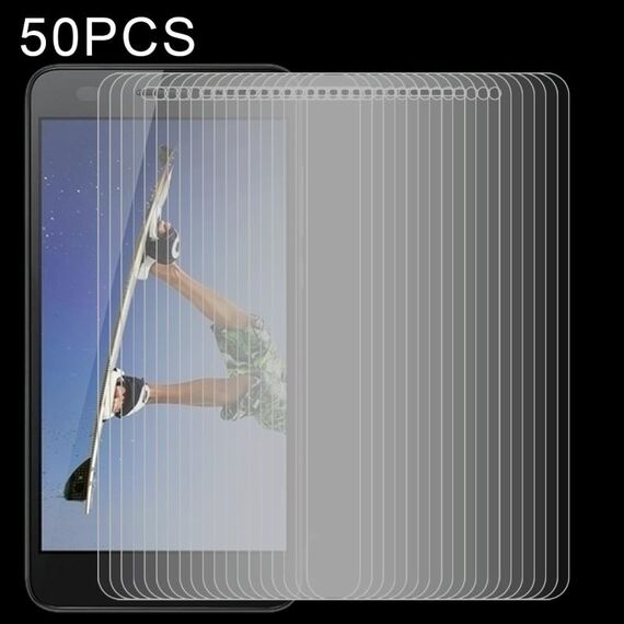 50 PCS 0.26mm 9H 2.5D Pellicola in vetro temperato per Huawei Honor 5A