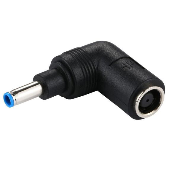 DC 4506 maschio a DC 7406 adattatore di alimentazione connettore femmina per notebook HP, gomito ad angolo retto a 90 gradi