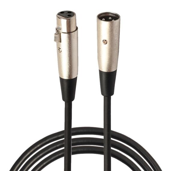 Cavo da 1,8 m XLR a 3 pin maschio a XLR femmina Cavo schermato MIC Cavo audio per microfono