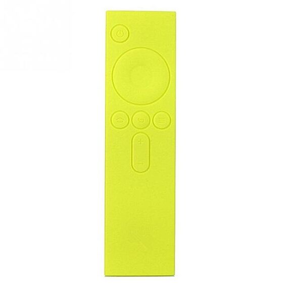 6 PCS Custodia protettiva in silicone morbido TPU Custodia protettiva in gomma per telecomando Xiaomi I Mi TV Box (verde)