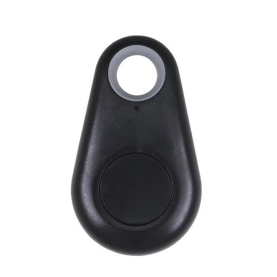 Portachiavi portachiavi cane gatto localizzatore GPS per bambini portachiavi anti smarrimento Smart Search Bluetooth tracker tag (nero)
