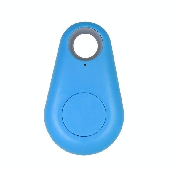 Portachiavi portachiavi cane gatto localizzatore GPS per bambini portachiavi anti smarrimento Smart Search Bluetooth tracker tag (blu)