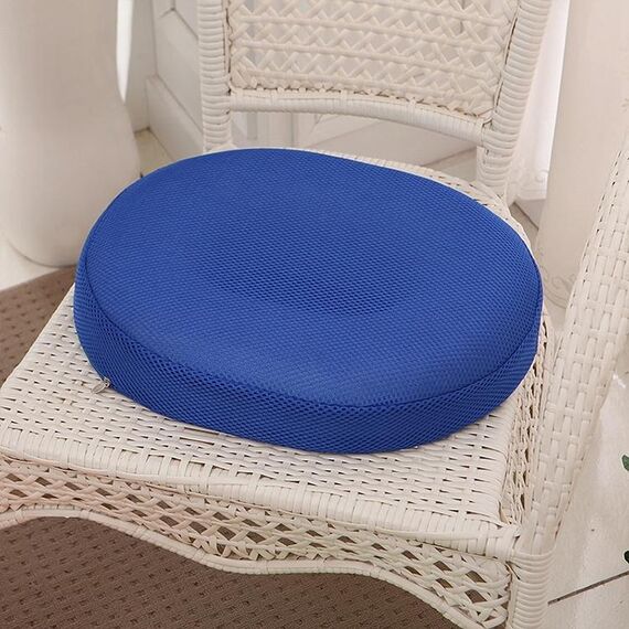 Sedile per glutei con cuscino per la prevenzione delle emorroidi per la prevenzione delle emorroidi da 2 pezzi, dimensioni: 40x32x7cm (blu)