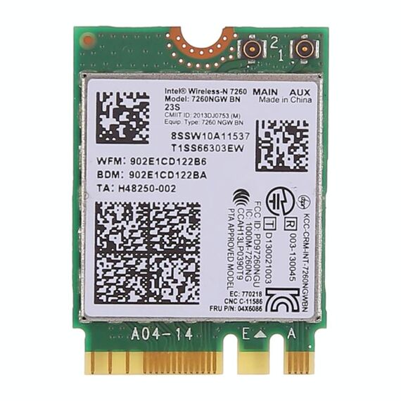 Scheda di rete wireless 7260NGW 7260BN per Lenovo 2014 X1 T440 L540 X240