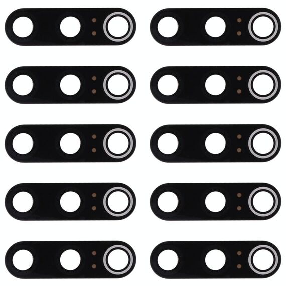 Obiettivo della fotocamera posteriore da 10 PC per Xiaomi Mi 9 (nero)