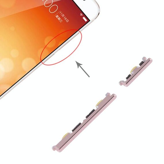 Per tasti laterali Vivo X9 (oro)