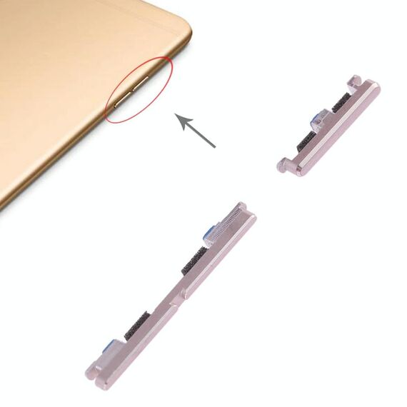 Per tasti laterali OPPO R11 (oro)